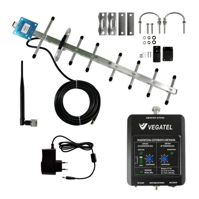 Комплект репитера Vegatel VT-3G-kit (LED) Комплект репитера Vegatel VT-3G-kit (LED)
